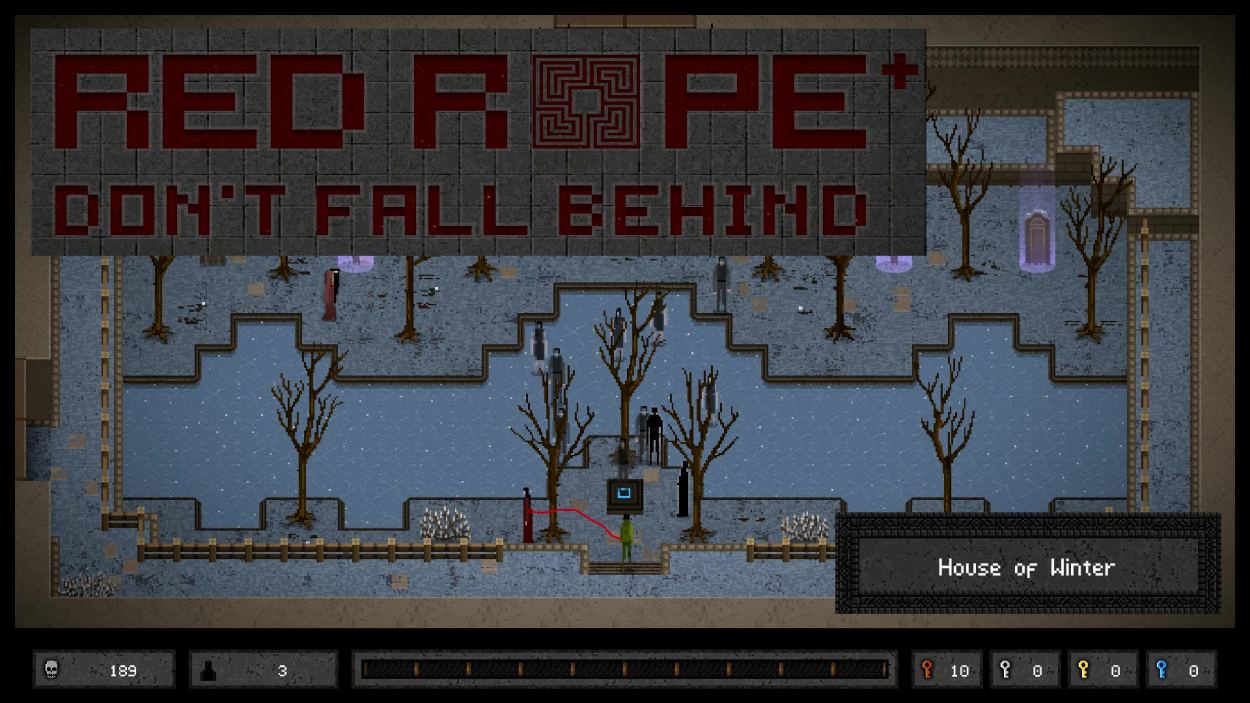 Red Rope:  Don’t Fall Behind+ Walkthrough 4 – House of Winter