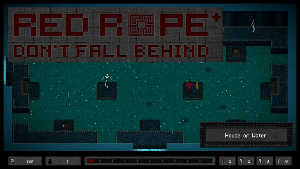 Red Rope:  Don’t Fall Behind+ Walkthrough 5 – House of Water