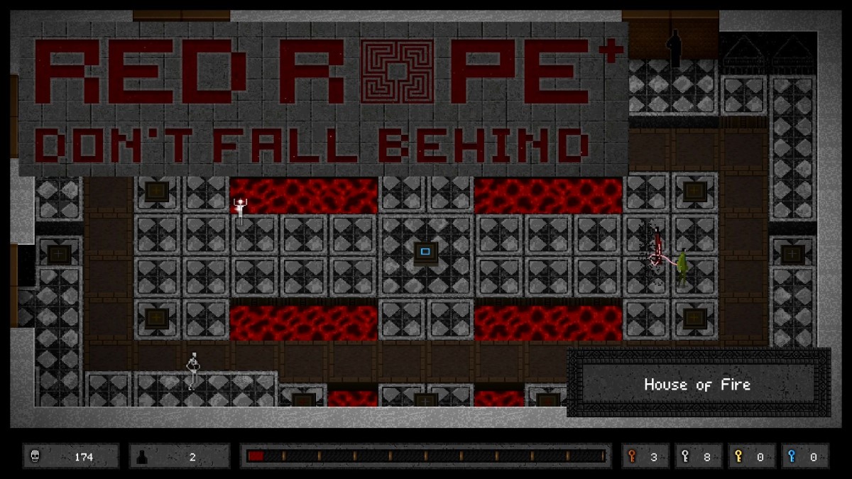 Red Rope:  Don’t Fall Behind+ Walkthrough 7 – House of Fire