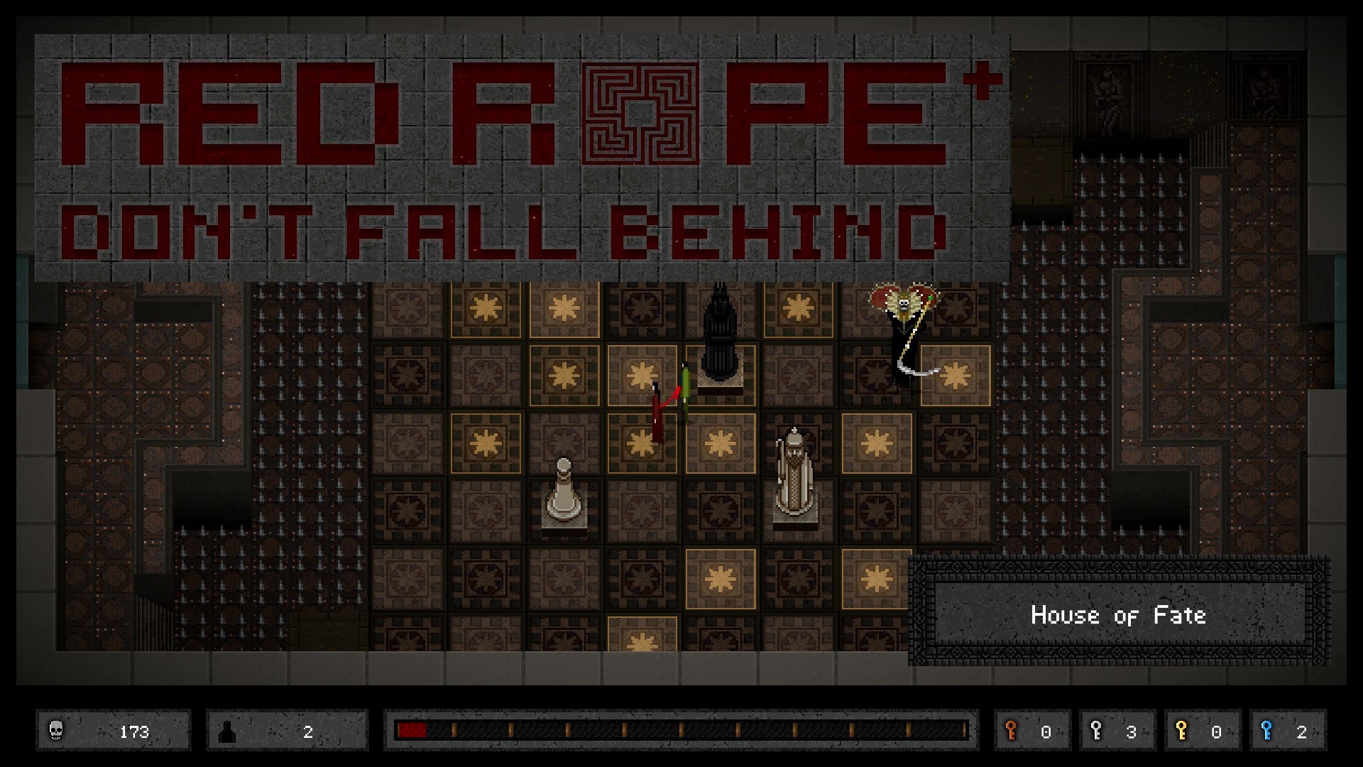 Red Rope:  Don’t Fall Behind+ Walkthrough 11 – House of Fate